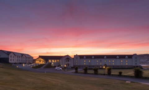 Rosapenna-Hotel--Golf-Resort-Aerial-Night